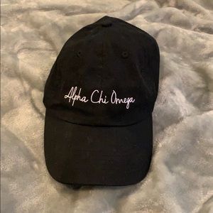 Alpha Chi Omega baseball hat